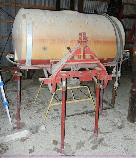 200 Gallon Poly Spray Tank With Agitators In Maple Hill Ks Item 2142 Sold Purple Wave