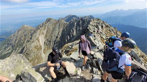 ORLA PERĆ OD KOZIEJ PRZEŁĘCZY DO PRZEŁĘCZY KRZYŻNE TATRY wrzesień 2024