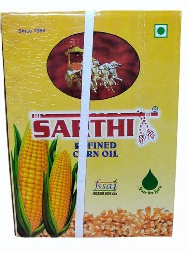 Sarthi Refined Corn Oil Ltr Pch Packaging Type Pouched At Rs