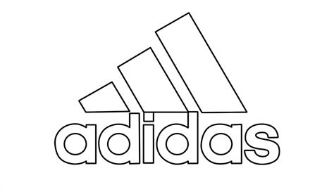 How To Draw Adidas Logo Step by Step - [9 Easy Phase]