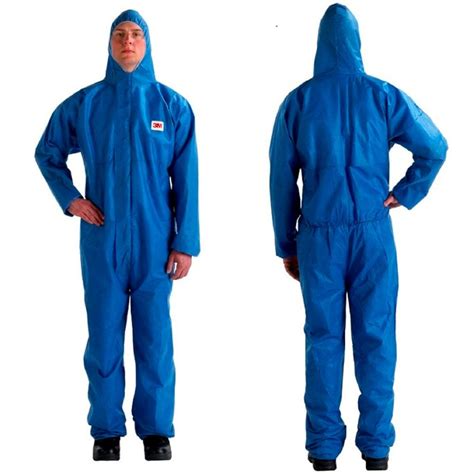 3m™ Protective Coverall 4515 Blue L Mg Safety