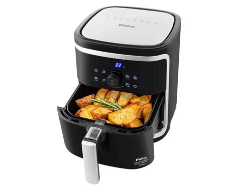 Fritadeira Air Fryer Pfr P Gourmet Black Plus V Philco Na Lojas