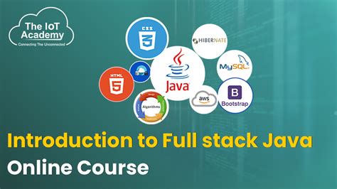 Introduction To Full Stack Java Online Course The Iot Academy