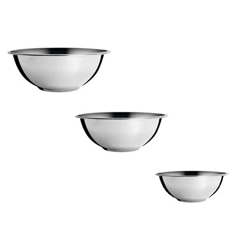 Conjunto Jogo Bacia Tigela Bowl Saladeira A O Inox Pe As Submarino