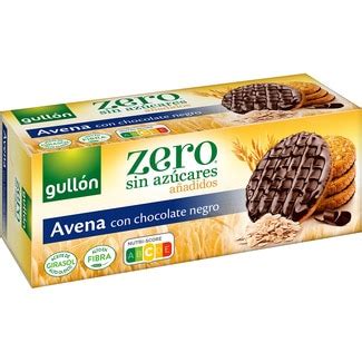 Galletas de avena con chocolate negro sin azúcares añadidos paquete 275