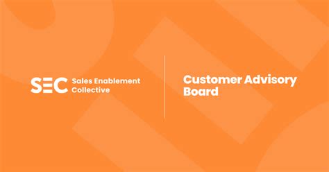 Sales Enablement Collective Customer Advisory Board