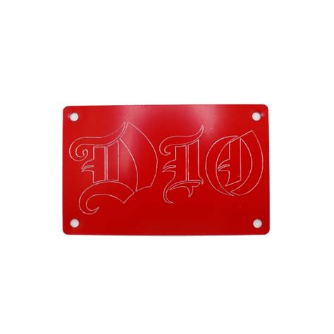 Dio Logo Metal Patch Savage Looks Metal Shop