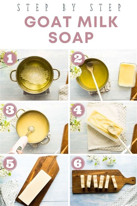 Step By Step Instructions To Make Goat Milk Soap