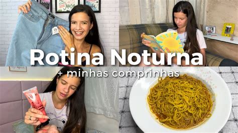 ROTINA NOTURNA MORANDO SOZINHA COMPRINHAS YouTube