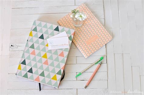 30 Customizable DIY Notebook Covers Cool Crafts