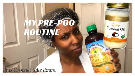 My Pre Poo Routine With Aloe Vera And Coconut Oil Type 4 Natural Hair