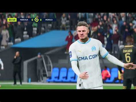 Ea Fc Ligue Kolejka Olympic Marsylia As Monaco Youtube