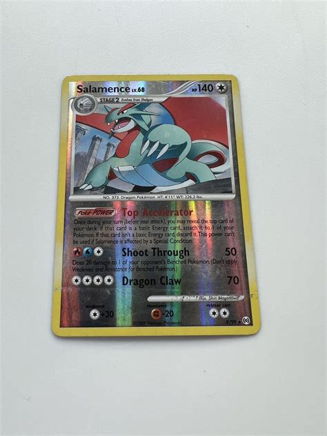 Salamence 8 99 Holo Rare Reverse Holo Platinum Arceus Pokémon TCG