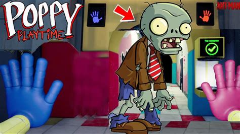 Poppy Playtime Zombie PVZ New Huggy Wuggy Is A Zombie Plants Vs