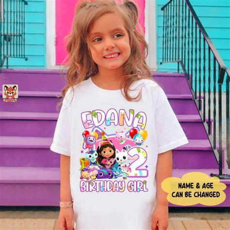 Personalized Gabby S Dollhouse Birthday Png Gabby Birthday Party