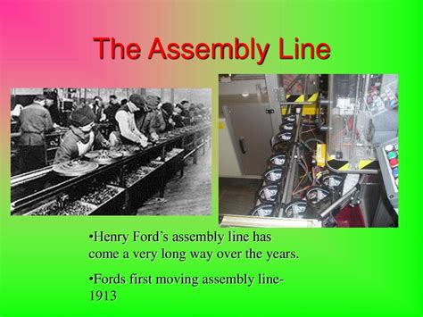 Henry Ford Assembly Line