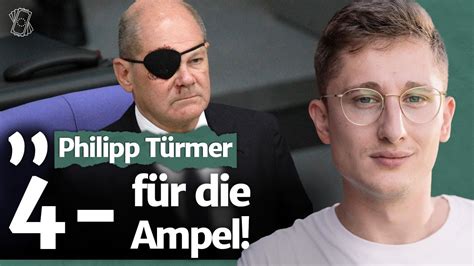 SO rechnet er mit der Ampel ab Interview mit Philipp Türmer Jusos