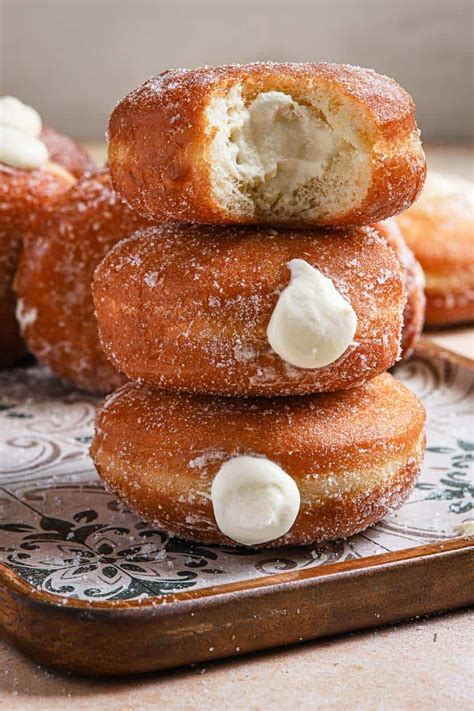 Bavarian Cream Donuts Recipe One Sarcastic Baker