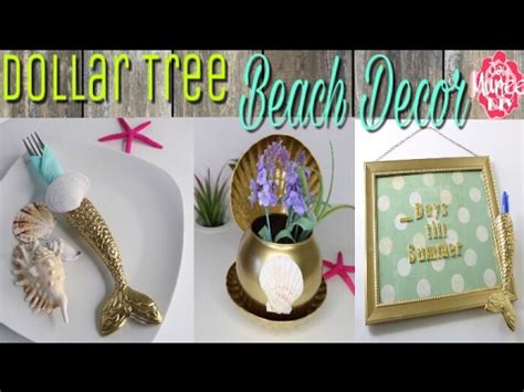 Dollar Tree DIY Beach Themed Decor Collab ClassyCrafting Parcels