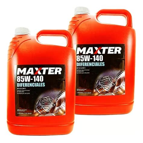 Aceite Maxter W Diferenciales Api Gl Por Dos Galones