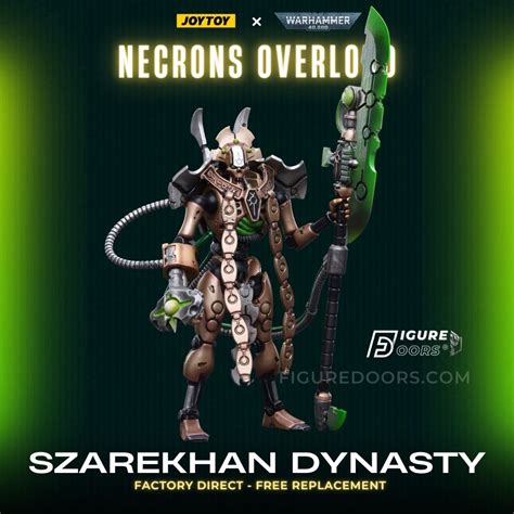 Figure Joytoy Warhammer K Necrons Szarekhan Dynasty Overlord Figure