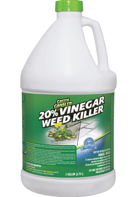 Green Gobbler Vinegar Based Weed And Grass Killer Herbicide