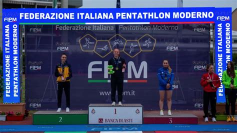 Pentathlon Moderno Elisa Sala Dell Avia Pervia Trionfa Ad Asti