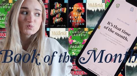 May 2024 Book Of The Month Selections YouTube