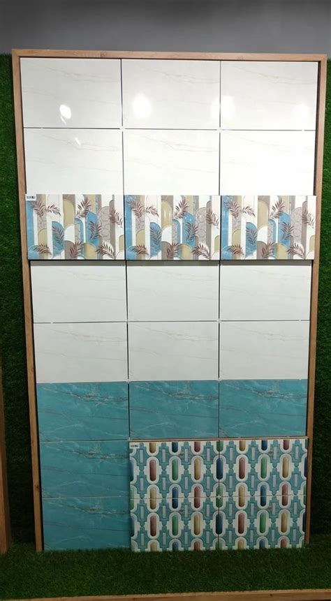 Glossy Ceramic Bathroom Wall Tiles Size 2x2 Feet 600x600 Mm At Rs 23