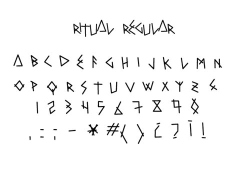 Ritual Free Font Behance