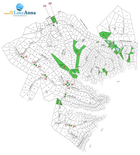 Community Maps The Waters At Lake Anna