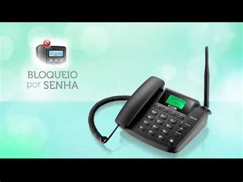 Telefone Celular Rural De Mesa Elgin Gsm Dual Chip Youtube