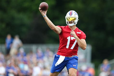 Injury Scare for Josh Allen Today at Bills Training Camp