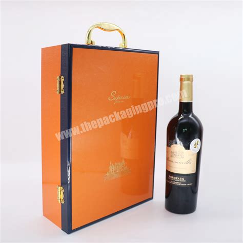 Hot sale corrugated wine box wine bottle shipping boxes wholesale luxury wine bottle packaging box