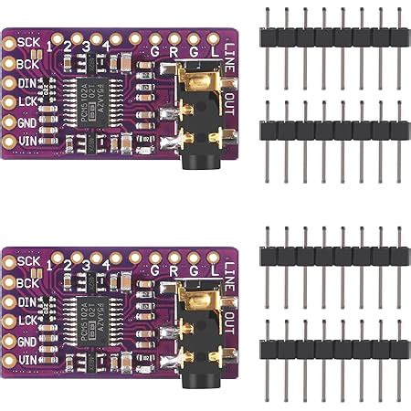 Amazon ACEIRMC 3pcs PCM5102 I2S IIS Lossless Digital Audio DAC