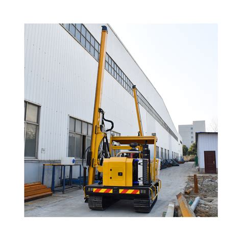 Crawler Photovoltaic Hydraulic Drop Hammer Solar Piling Marine Pile