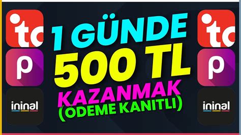 G Nde Tl Kazanmak Deme Kan Tl Nternetten Para Kazanmak