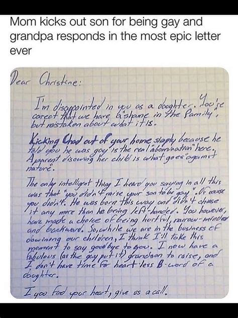 Grandpa Adopts Son After Mother Disowns Him For Being Gay R Lgbt