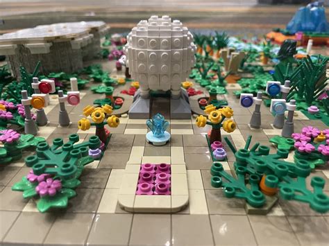 An Artists Journey Of Creating Theme Parks From Lego Bricks
