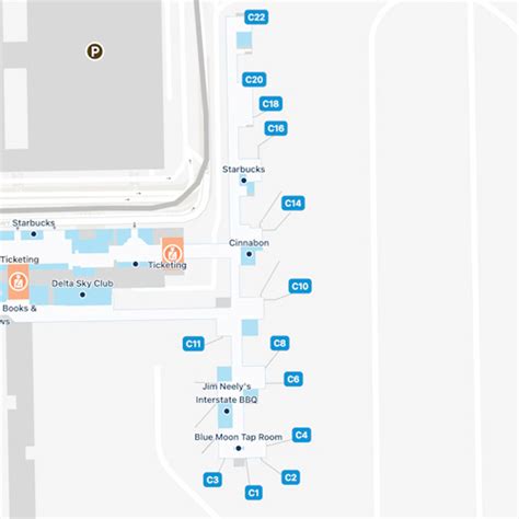 Memphis Airport Map | MEM Terminal Guide