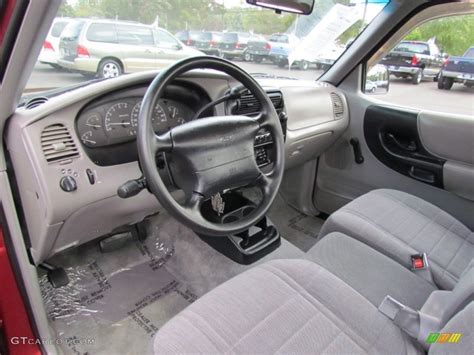 Medium Graphite Interior 1997 Ford Ranger XLT Regular Cab 4x4 Photo ...