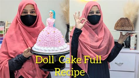 How To Make Doll Cake Home Made Recipe Baking Srcakesandbakes