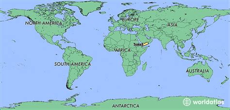 Where Is Yemen Where Is Yemen Located In The World Yemen Map