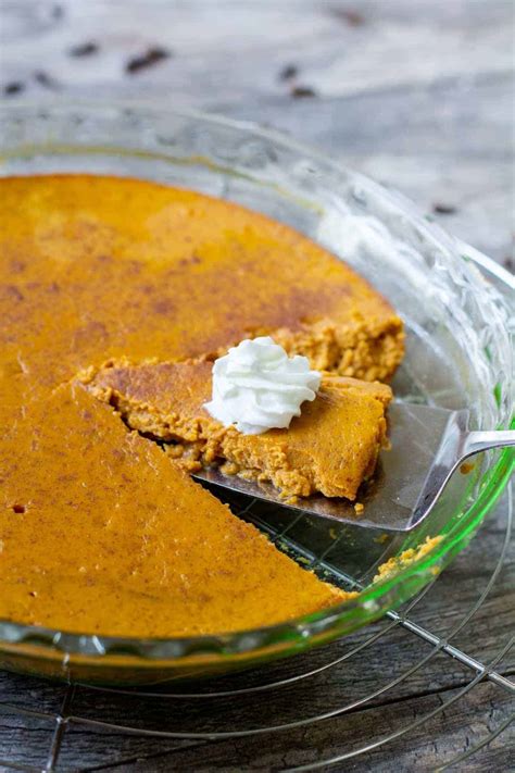 Low Carb Crustless Pumpkin Pie Easy To Make Recipe That S Keto Friendly