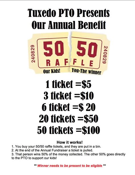 50 50 Raffle Fundraiser Flyer Hla Pinterest Posts 50 And Flyer Template