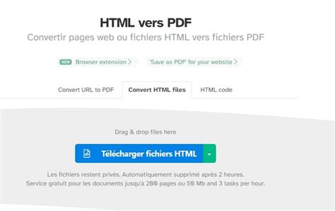 5 Meilleurs Sites En Ligne Pour Convertir Un Fichier HTML En PDF