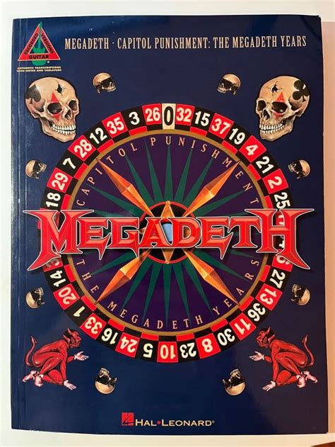 Megadeth Guitar Tabs Capitol Punishment The Megadeth Years Kaufen