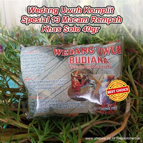 Jual Wedang Uwuh Komplit Spesial Macam Rempah Khas Jogja Dan Solo