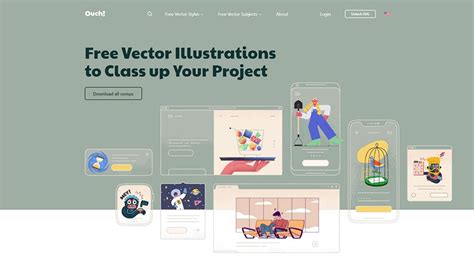 Best 10+ Websites With Vector Illustrations - WPKlik