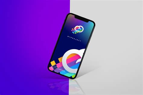 智能苹果手机样机UI设计效果图展示模板v6 Smartphone Mockup 设计小咖